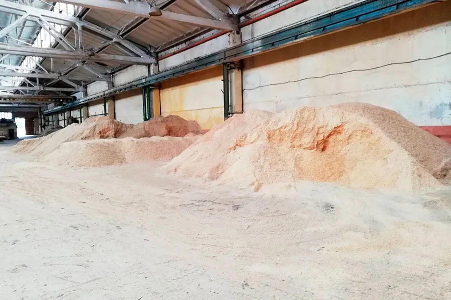 Производство древесной муки в Коврове